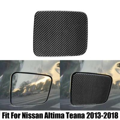 Отделка крышки топливного бака из настоящего углеродного волокна для Nissan Altima Teana 2013-2018 годов выпуска - Изображение 1 из 4