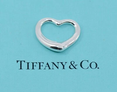 Tiffany & Co Paloma Picasso Plata de Ley Colgante Corazón - Imagen 1 de 3