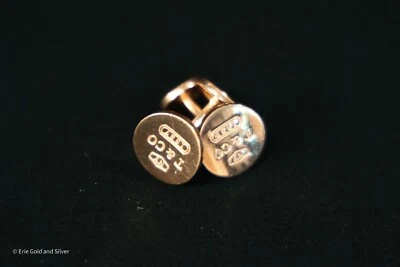 Tiffany & Co Rubedo Rose Gold Cufflinks 13.5g - Image 1 of 4