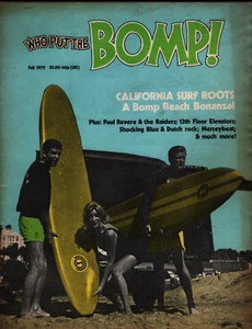 Who Put the Bomp! Magazine Fall 1975 Paul Revere & Raiders The Beatles 041521ame - Imagen 1 de 2