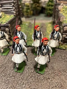 Britains Greek Evzones Marching set# 9170 - Picture 1 of 6