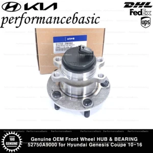 Genuine OEM Front Wheel HUB & BEARING 517502M000 for Hyundai Genesis Coupe 10-16 - Picture 1 of 3