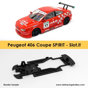 Chasis Peugeot 406 COUPE SPIRIT 3D para soporte Slot.it - Imagen 1 de 3