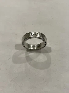 Chrome Hearts FOREVER Spacer Ring 6mm Size 9.5 US Silver .925 CH Cross Logos - Picture 1 of 13