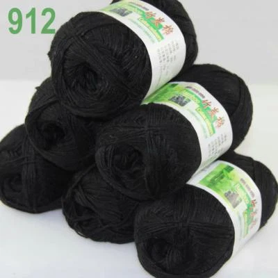 Summer 6Ball x 50g Bamboo Cotton Baby DIY Thread Knitting Crochet Finger Yarn 12 - Image 1 of 3