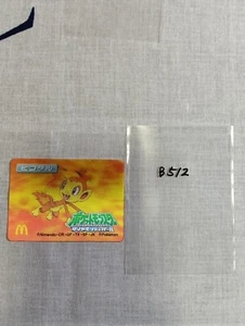 Chimchar Pokemon Vintage Japanese McDonalds 3D Lenticular Card B512 - Bild 1 von 8
