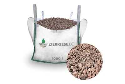 Lavamulch Rotbraun 1-5 mm 1000 L - Bild 1 von 4