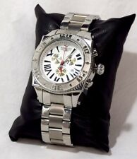 NEW Aquaswiss 62XG Men's Swissport XG Large Face White Dial SS Bracelet Watch