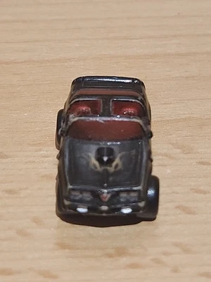 1987 Micro Machines Pontiac '70s-'80s Trans Am Black Firebird RARE Red Windows - Image 1 of 4