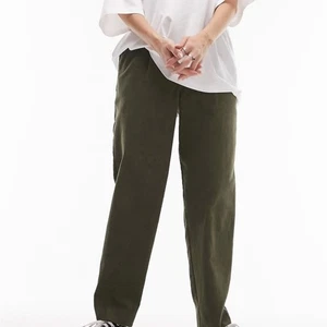 Topshop Pantalón Clavija Pana Verde Oliva Mujer’s Talla 12 Gremlincore Preppy Skater - Imagen 1 de 16