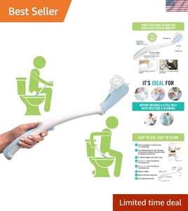 18" Toilettenhilfe Stab - Persönliches Hygienewerkzeug mit Hygienedeckel für Leichtigkeit - Bild 1 von 11
