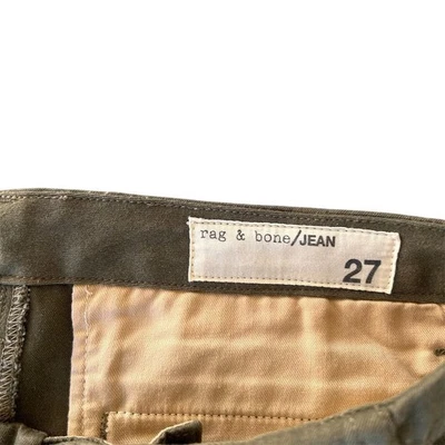 Pantalones cargo para mujer Rag & Bone verde oliva talla 27 ajustados Foto 1 de 4