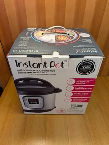 Instant Pot Duo 6 Quart Mehrzweck Programmierbarer Schnellkochtopf IP-DUO60 V3 Instapot - Bild 1 von 11