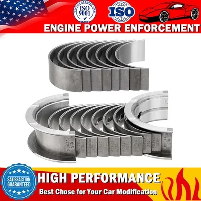 Rodamientos de varilla principal para Nissan 240SX Altima Frontier 1990-2004 2,4 L KA24E KA24DE Foto 1 de 4