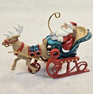 Hallmark Andenken Weihnachten Schlittenfahrt Ornamente Vintage 25. Jubiläum mit Box - Bild 1 von 8