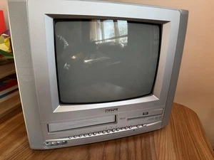 crt gaming colour tv vhs dvd combo matsui 14tvdvr1 - Picture 1 of 10
