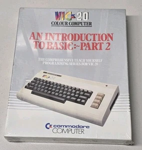 Vic-20 Computer An Introduction to BASIC Programming Part 2 BRAND NEW SEALED NOS - Afbeelding 1 van 8