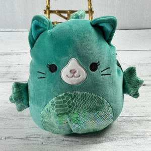 Squishmallows Bronwen the Cat Fish 8 Inch Hybrid Soft Plush New - Picture 1 of 6