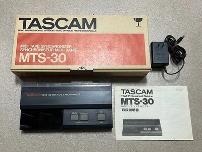 Tascam MTS-30 MIDI Tape Synchronizer Vintage Pro Audio Equipment Tested Working - Image 1 of 4