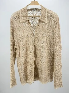 Bode Lace Knit Shirt size M/L - Picture 1 of 4