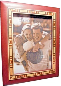 Kenner Dekorativer Kunstharz Nussbaum Holzoptik Fotorahmen für 5"x7" Bild 115 - Bild 1 von 3