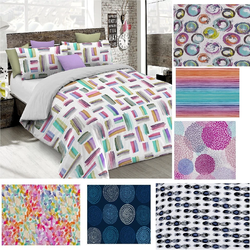 Copripiumino Completo letto Matrimoniale Singolo Una Piazza e Mezza + Federe - Immagine 1 di 1