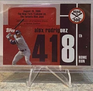 2007 Topps Alex Rodriguez Road to 500 #ARHR418 Alex Rodriguez - Yankees! - Bild 1 von 1