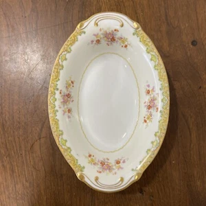 Cuenco de verduras ovalado Kingswood China Ocupado Japón 11"x7,75” patrón Aragón usado en excelente estado - Imagen 1 de 14