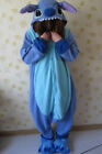 Adult Kigurumi Animal Pajamas Blue Stitch Angel Lilo Cosplay Costume Fancy Gift