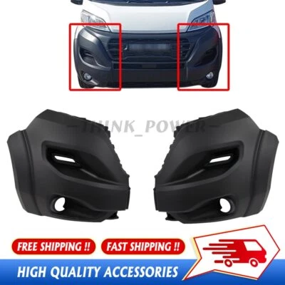 New For 2023-2024 Ram Promaster 1500-3500 Left Right Front Bumper Side Cover - Imagem 1 de 4
