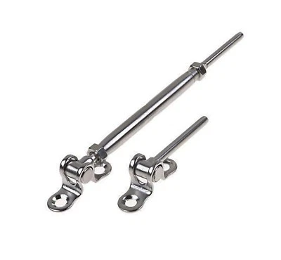 HYWELD T316 Stainless Steel Tensioner Set for Cable Railing w/Deck Toggle for 1/8"