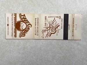 AR197 Vintage Matchbook Cover The Cabin Bar and Restaurant Burnside CaliforniaCA - Picture 1 of 2