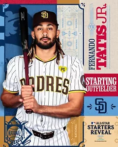 Fernando Tatis Jr. 2024 MLB All-Star San Diego Padres 8x10 MLB Baseball Foto - Bild 1 von 1