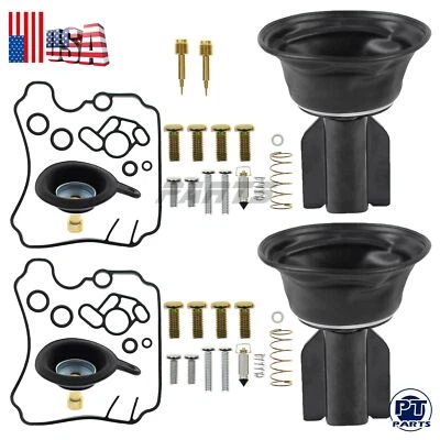 2x Kit de reparación de reconstrucción de carburador para Yamaha 1992-1993 TDM850 / 1989-1997 XTZ750 Foto 1 de 4