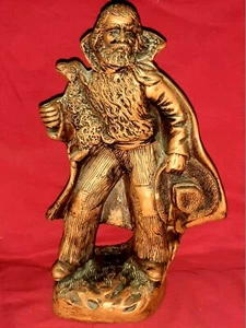 Grand santon en terre cuite "le Pasteur " Signé LASCOUR 24 cm - Foto 1 di 10