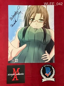 FOTO WENDEE LEE AUTOGRAFATA FIRMATA 8x10! CHISATO HASEGAWA! BECKETT COA! - Foto 1 di 1