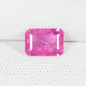 0,85 ct MACIZO - BONITO ROSA 100% NATURAL TURMALINA RUBELITA - Octágono DL - Imagen 1 de 2