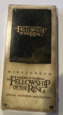 The Lord Of The Rings Fellowship Of Ring 4 Disc Extended Ed. Widescreen DVD Set - Image 1 of 4