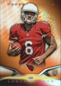 2014 Topps Platinum Orange Refractor LOGAN THOMAS RC #146 ARIZONA CARDINALS 🏈 - Picture 1 of 2