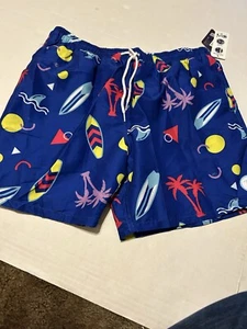 *Neu*Uzzi Badehose Handfläche mit Taschen XL Kordelzug Neu mit Etikett Style #1871 K20 - Bild 1 von 3