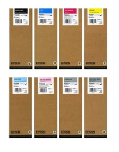 Originale Inchiostro Epson Stylus Pro 4880/T6061 T6062 T6063 T6064 -T6069 220ml - Foto 1 di 1