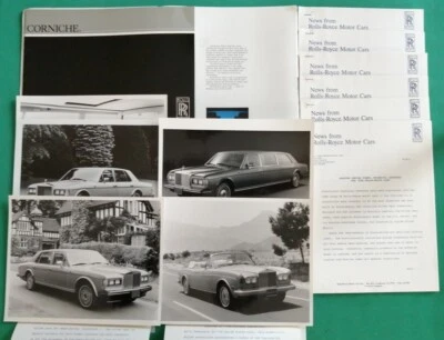 Rolls Royce Press Kit - Corniche II - Silver Spur - Silver Spirit (1980-1990) - Immagine 1 di 4