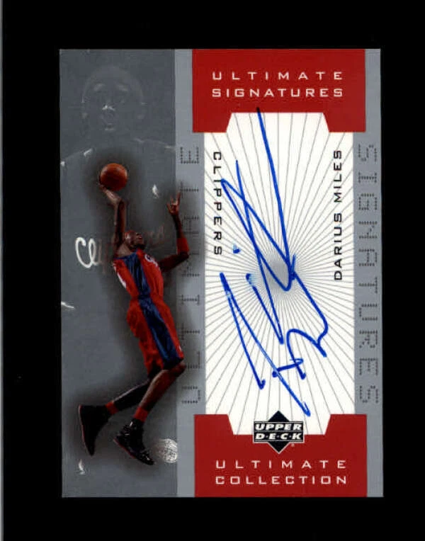 达里斯·米尔斯 2001/02 UD 终极收藏新秀卡亲笔签名 BD2917 — 第 1/1 张图片