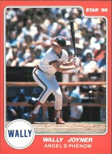 1986 Star Joyner Red #NNO Wally Joyner Angels  C18141 