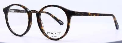 Armações de óculos femininas Gant GA4092 052 tartaruga aro inteiro redondo 49-19-140 B:45 - Imagem 1 de 4