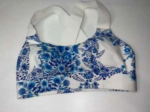 BRAND NEW SEAFOLLY LADIES SUNFLOWER SPORT SWIM TOP SIZE XS - Picture 1 of 6