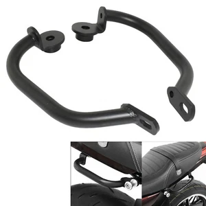 Black Rear Pillion Seat Handle Hand Bar Grab Rail For KAWASAKI Z900RS 2017-2022 - Picture 1 of 8