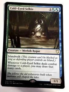 MTG Magic The Gathering Commander 2018 Cold-Eyed Selkie Rare LP - Picture 1 of 2