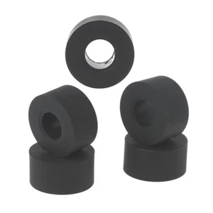 5pcs Cassette Deck Wheel Pressure Pulley Tape Recorder Rubber Pinch Roller - Picture 1 of 8
