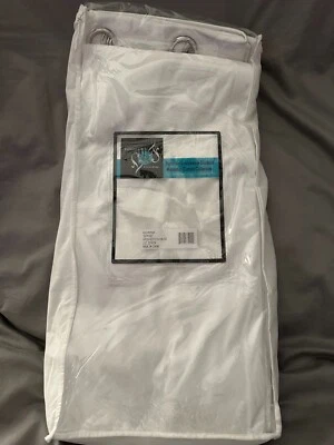 Exclusiva cortina opaca de terciopelo exclusiva de telas y muebles 100 pulgadas X108 GR Foto 1 de 4